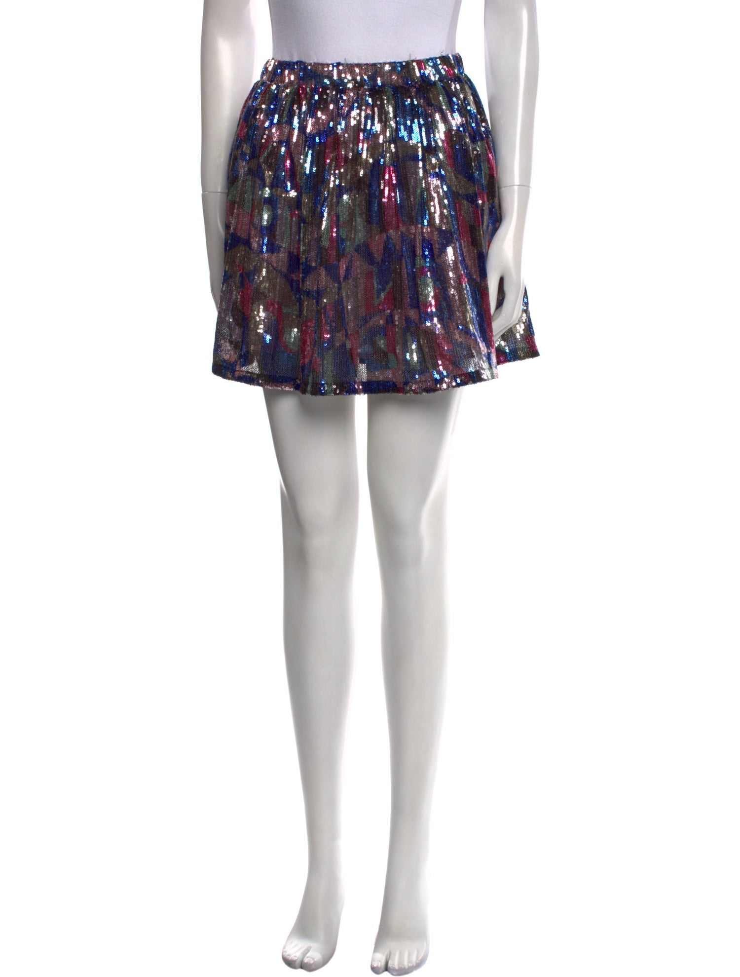 Emilio Pucci Sequin Mini Skirt