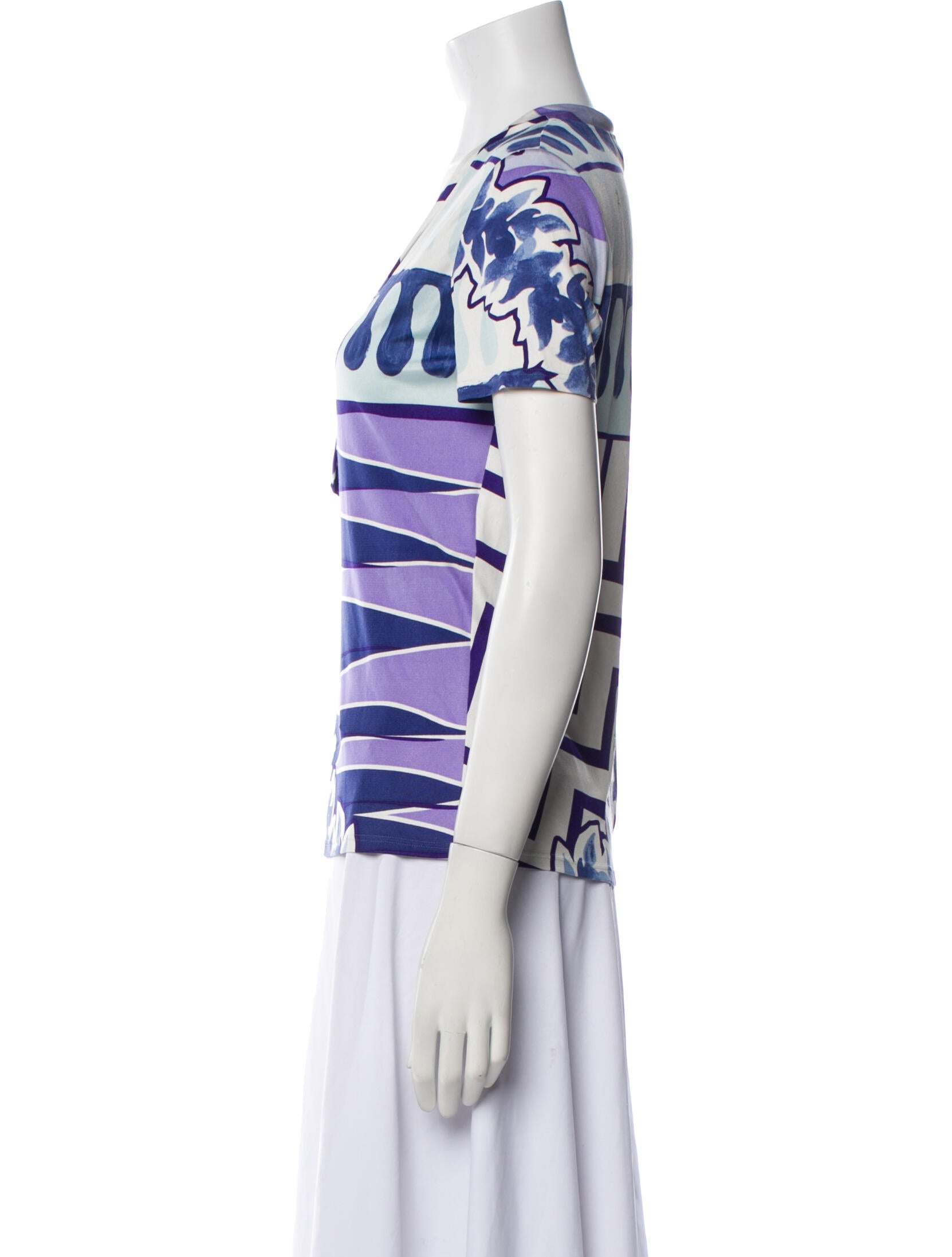 Emilio Pucci Silk Printed Blouse