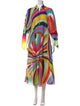 Emilio Pucci Striped Long Dress