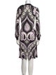 Emilio Pucci Silk Knee-Length Dress