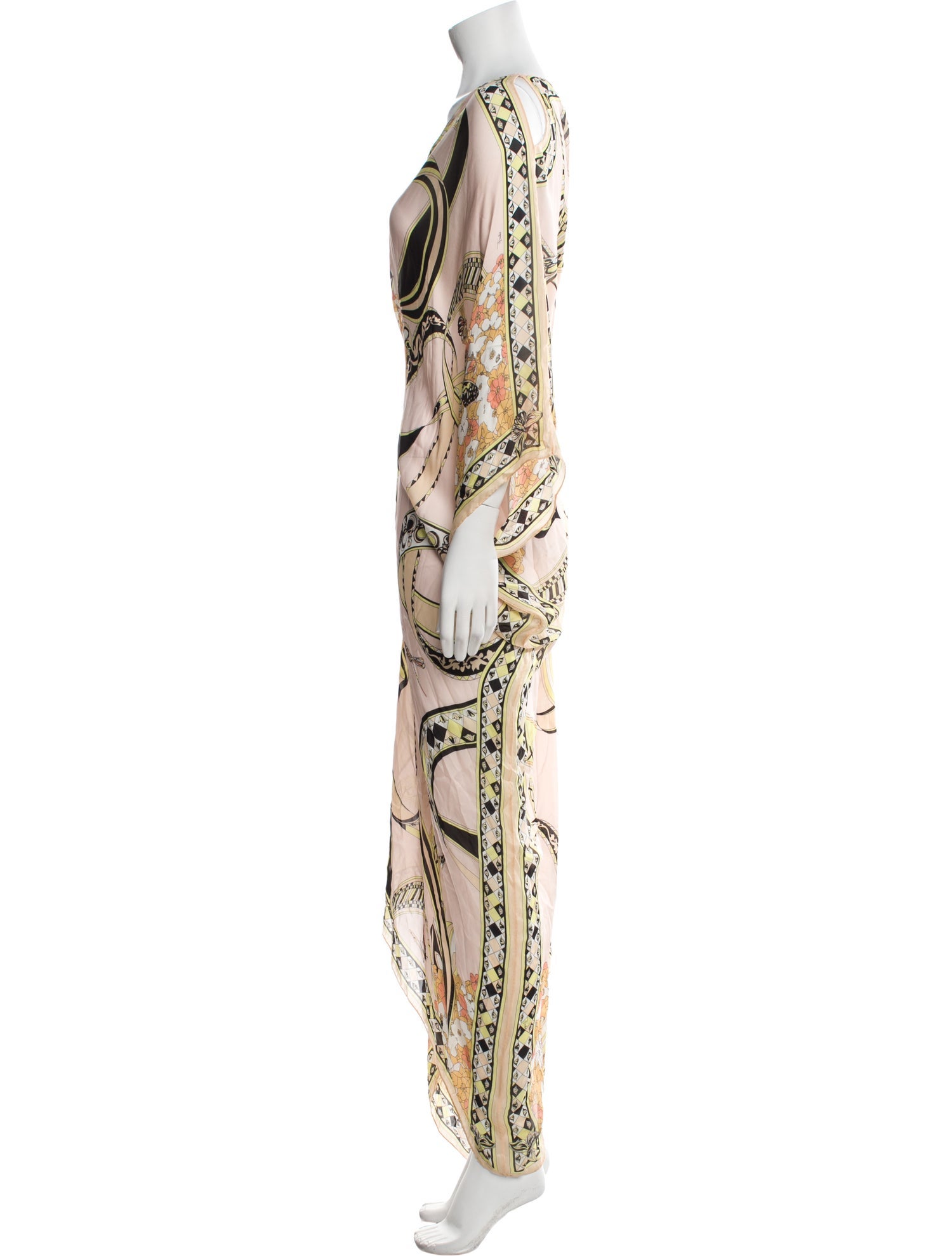 Emilio Pucci Silk Long Dress