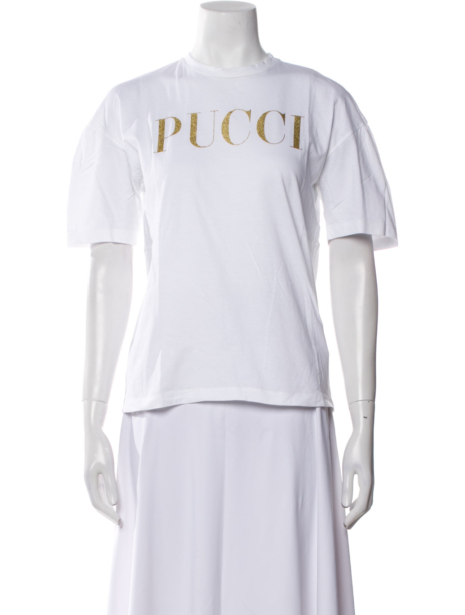 Emilio Pucci Graphic Print Crew Neck T-Shirt