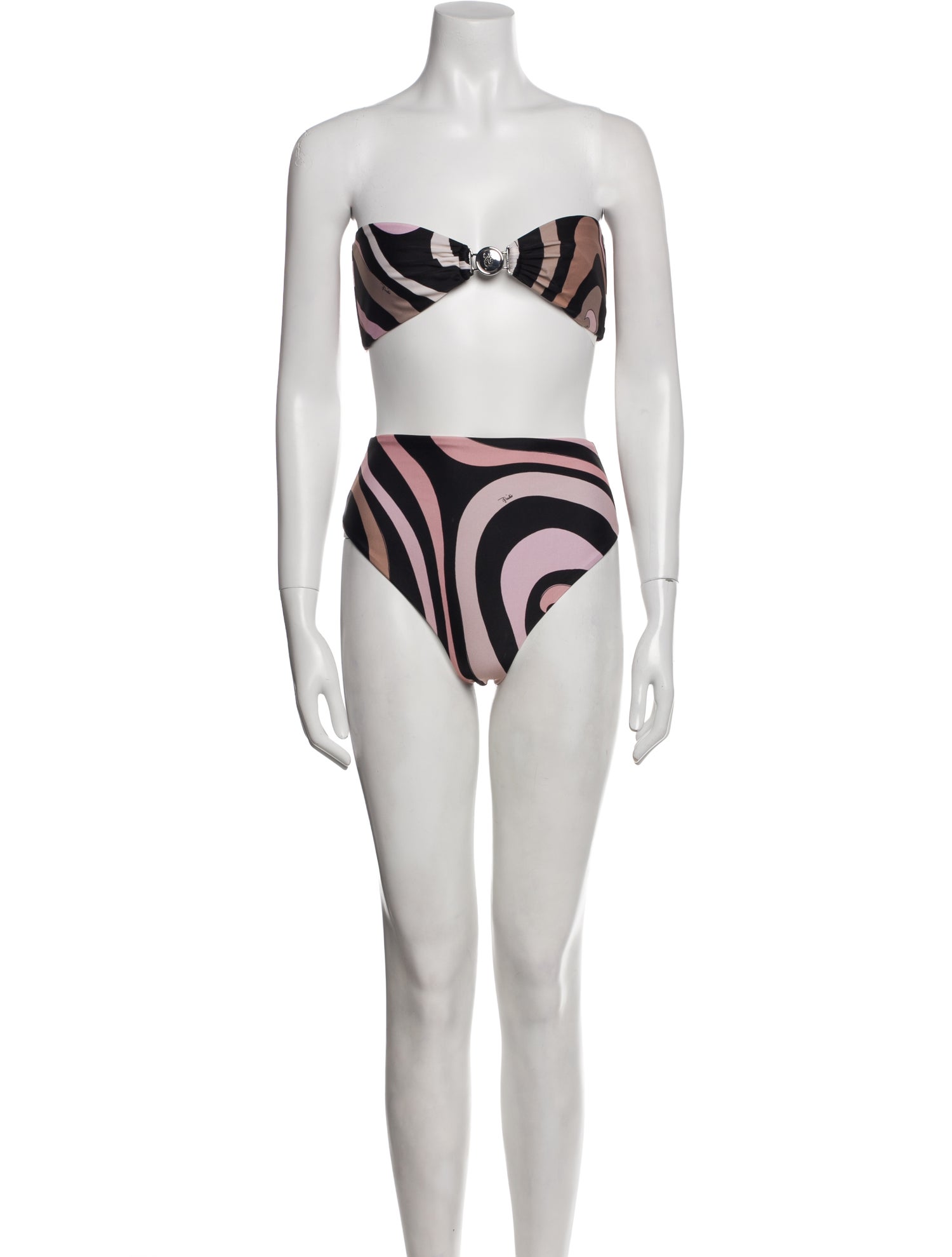 Emilio Pucci Striped Bikini w/ Tags