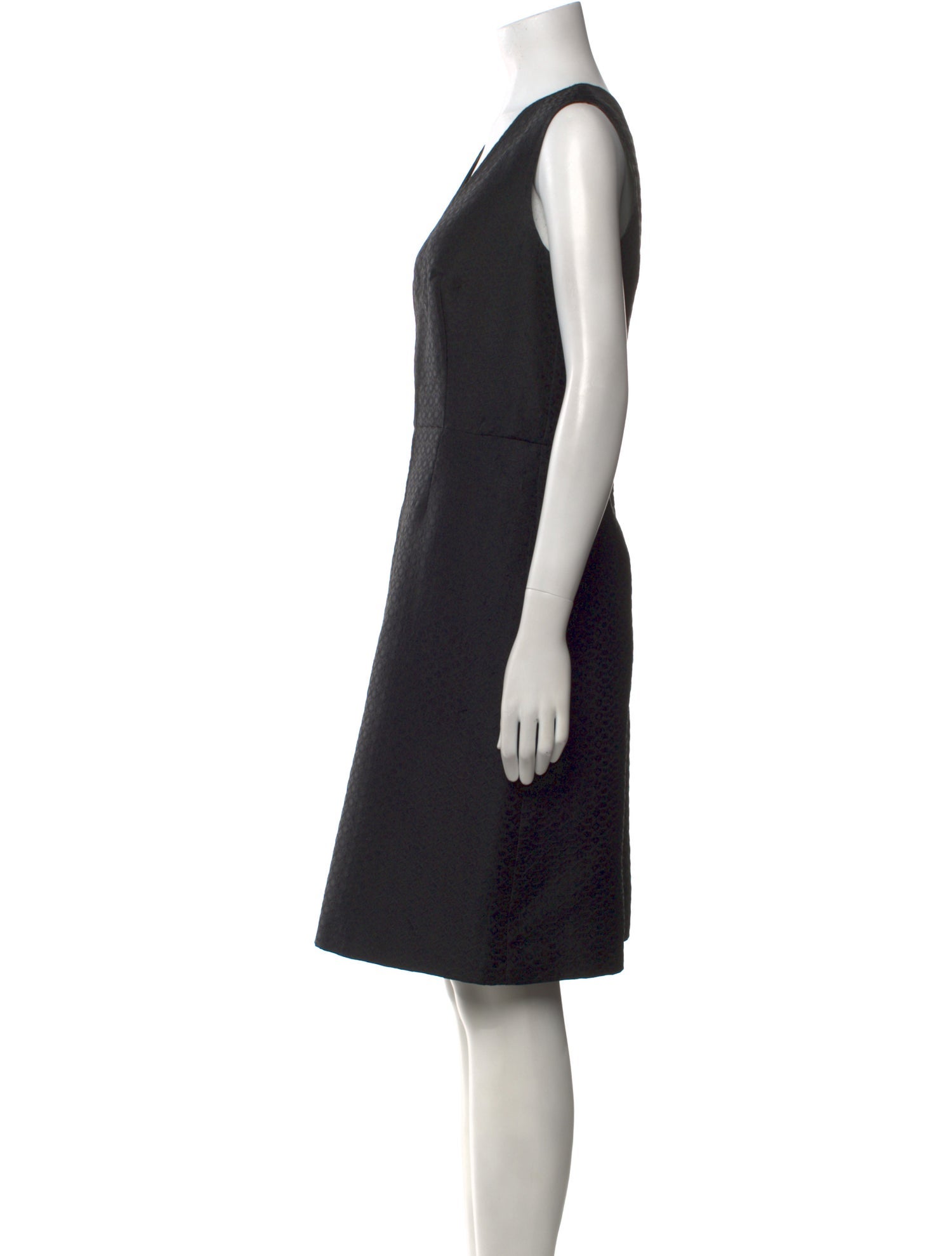 Emilio Pucci V-Neck Knee-Length Dress