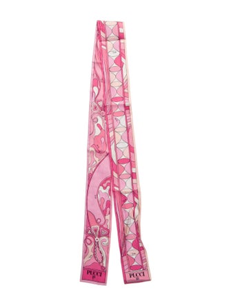 Emilio Pucci Silk Printed Scarf