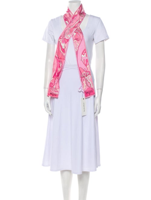 Emilio Pucci Silk Printed Scarf