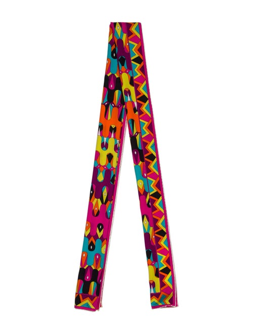 Emilio Pucci Silk Printed Scarf