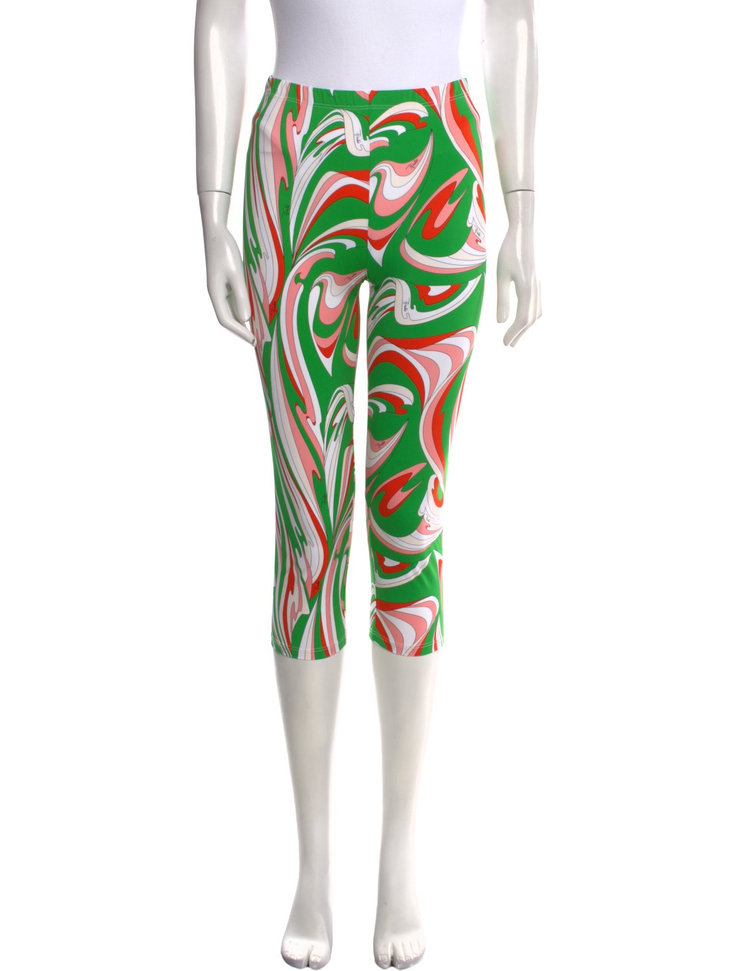 Emilio Pucci Printed Straight Leg Pants
