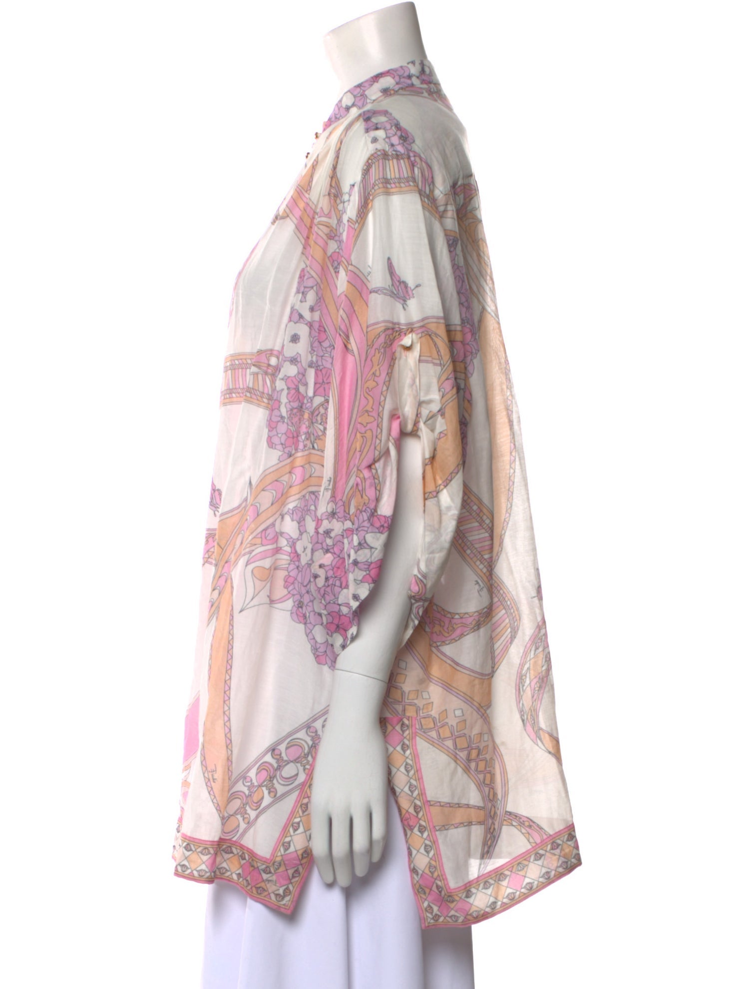 Emilio Pucci Printed Mock Neck Tunic