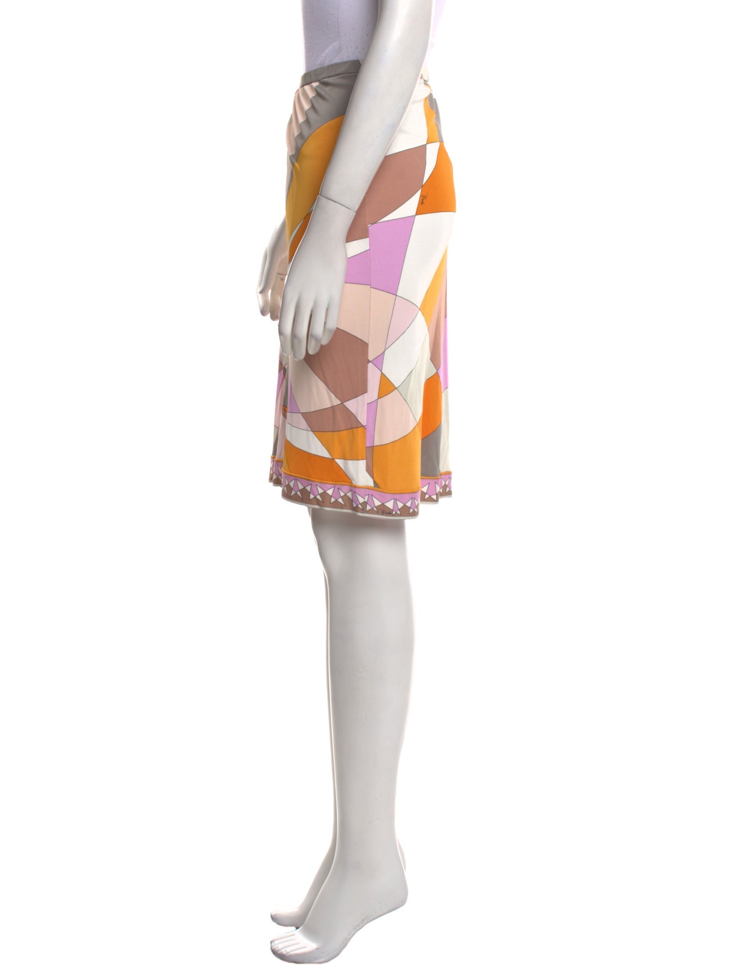 Emilio Pucci Printed Knee-Length Skirt