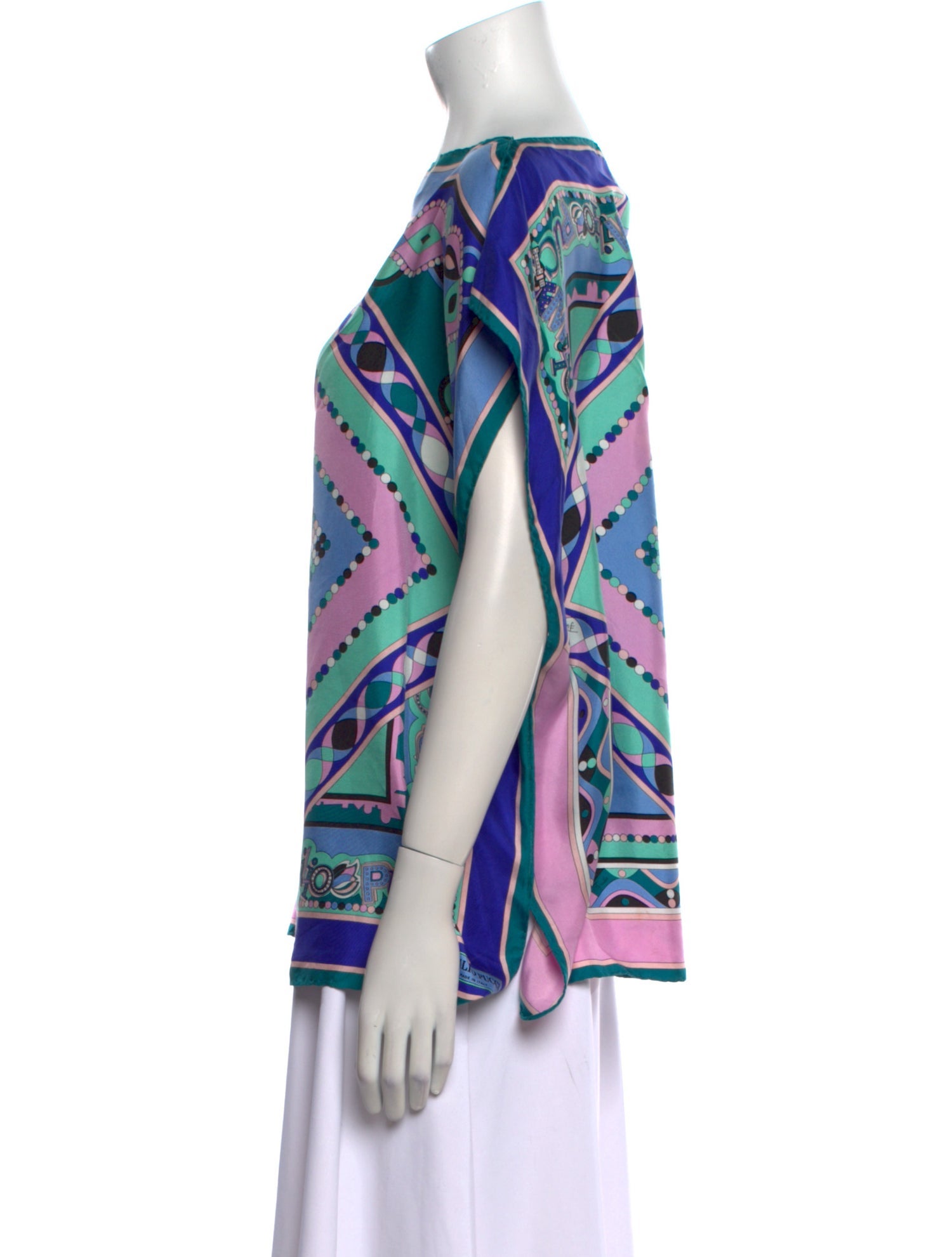 Emilio Pucci Silk Printed Tunic