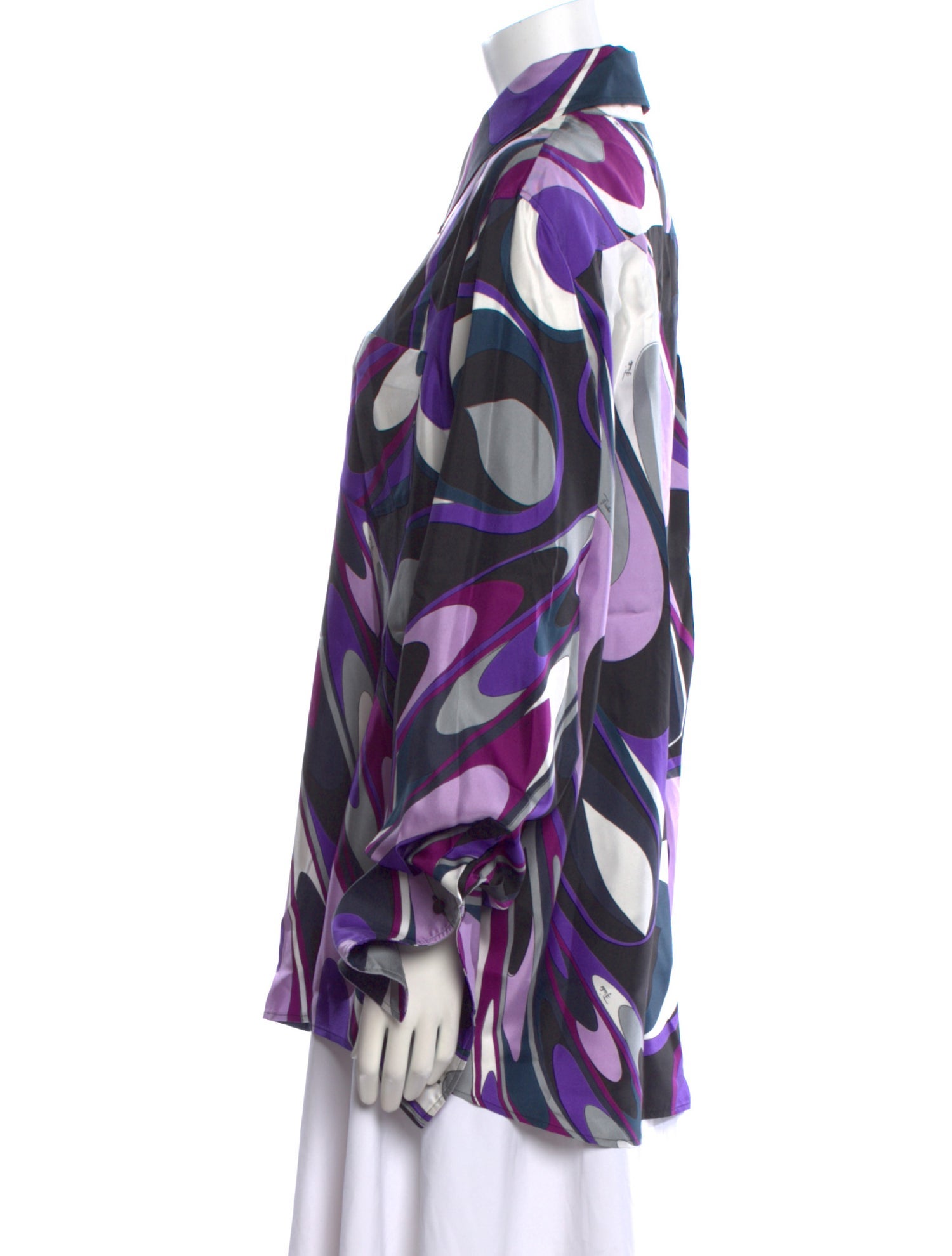 Emilio Pucci Silk Printed Blouse