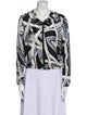 Emilio Pucci Silk Printed Jacket