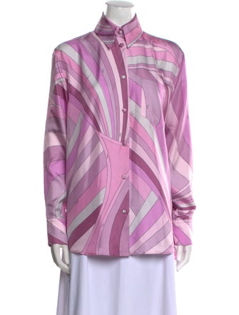 Emilio Pucci Silk Printed Top