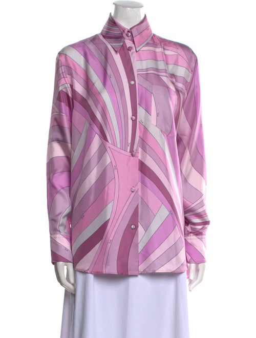 Emilio Pucci Silk Printed Top
