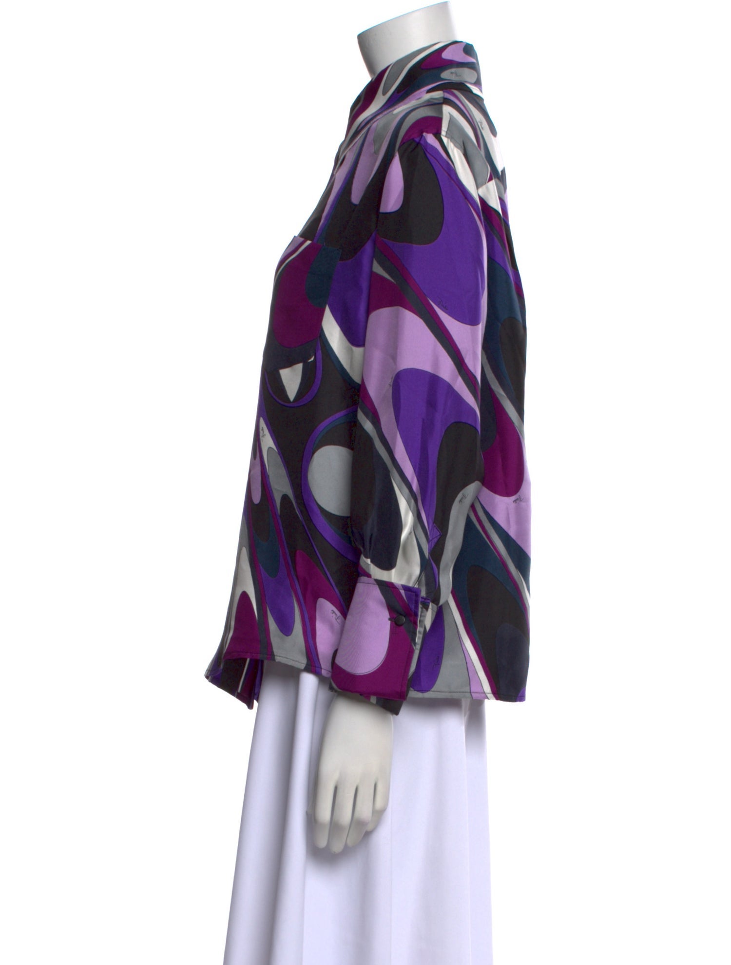 Emilio Pucci Silk Printed Blouse
