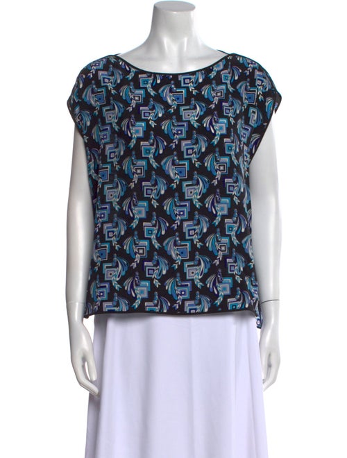 Emilio Pucci Silk Printed Blouse