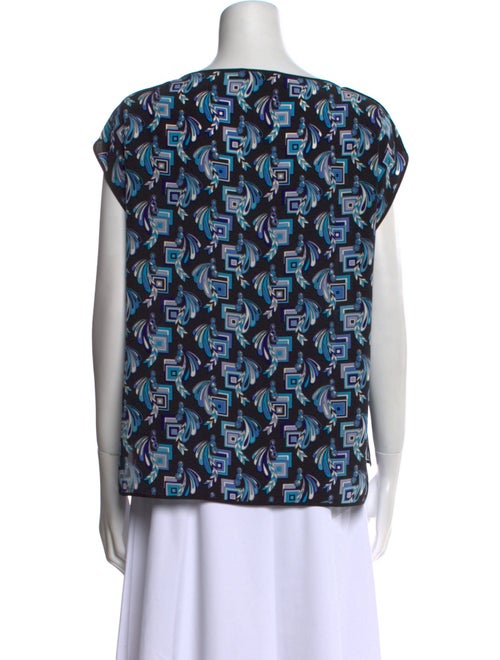 Emilio Pucci Silk Printed Blouse