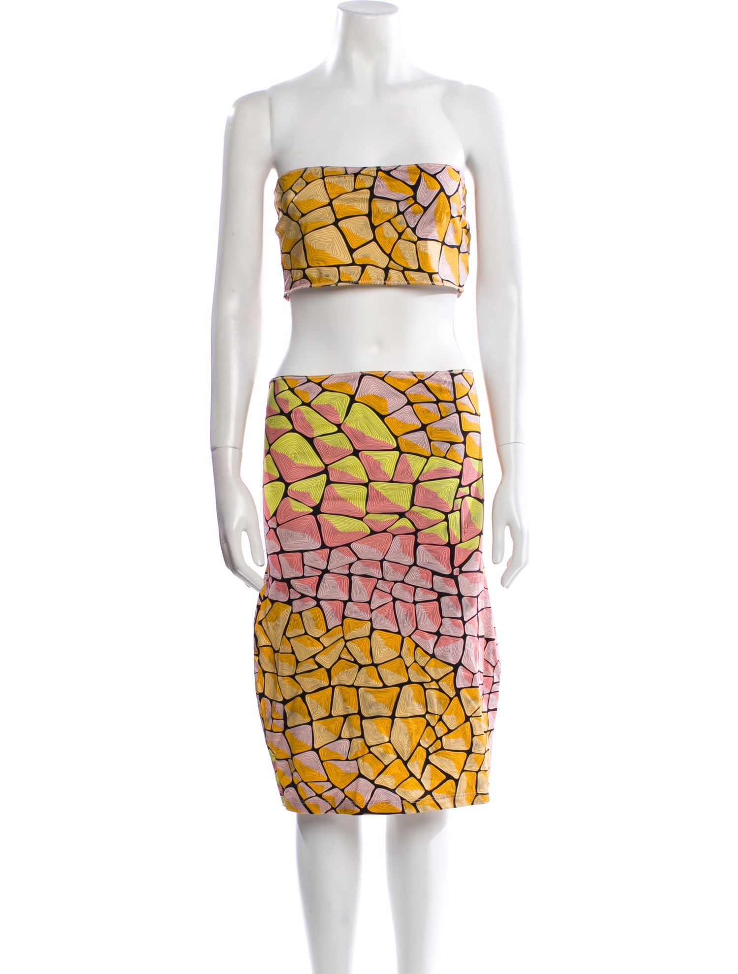 Emilio Pucci Printed Skirt Set