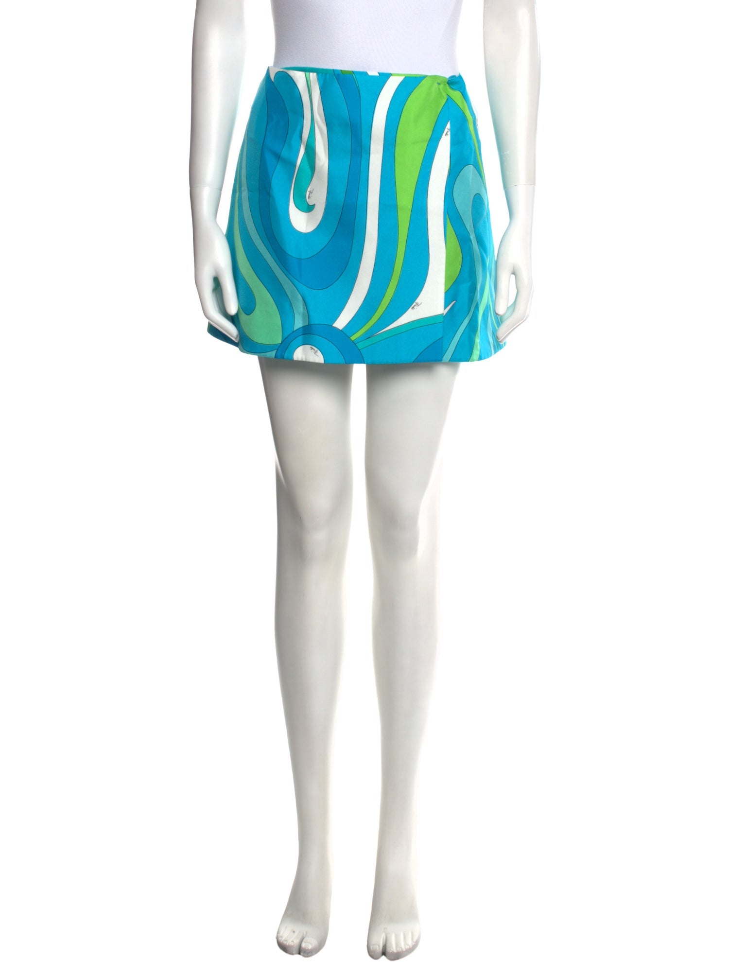 Emilio Pucci Silk Mini Skirt