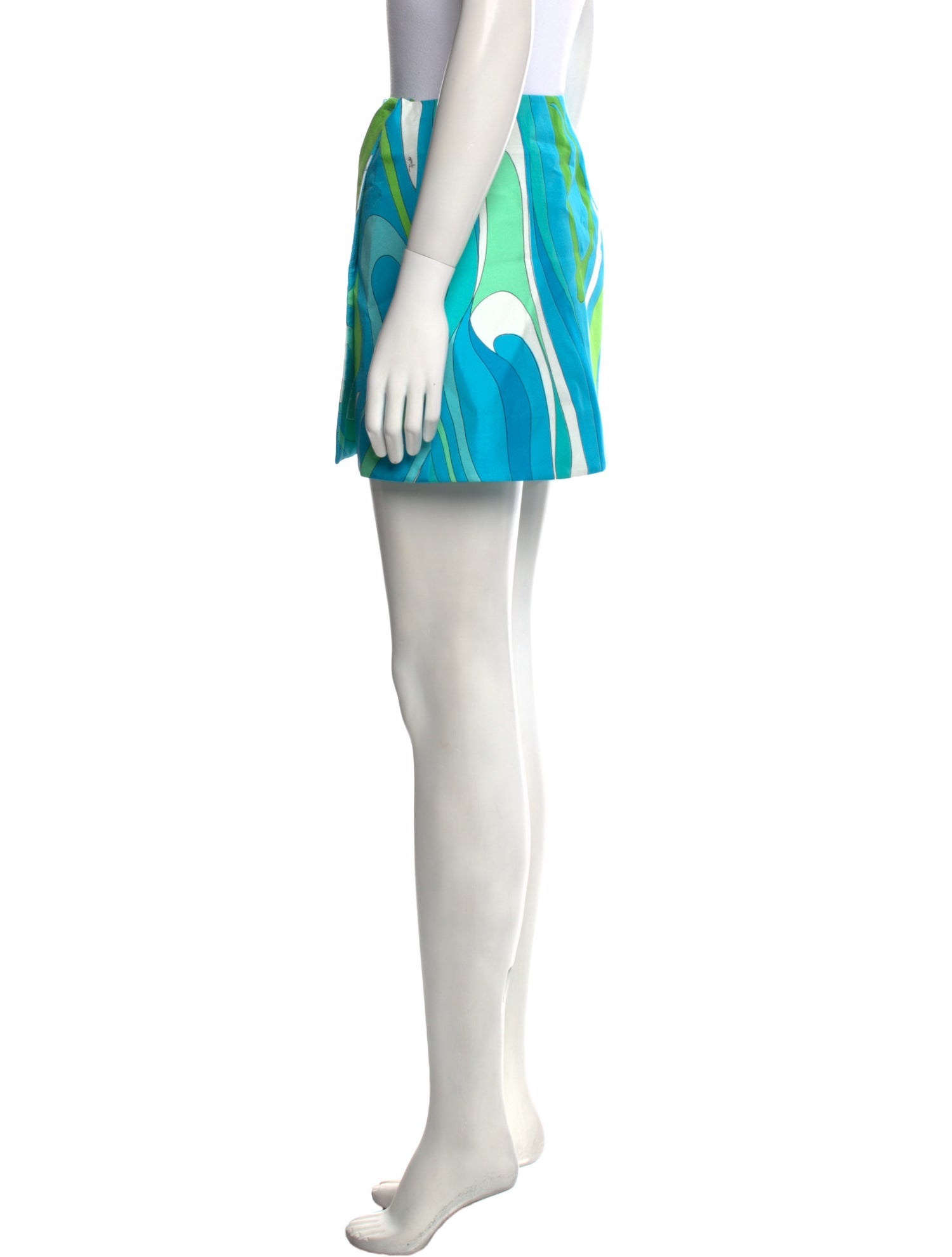 Emilio Pucci Silk Mini Skirt