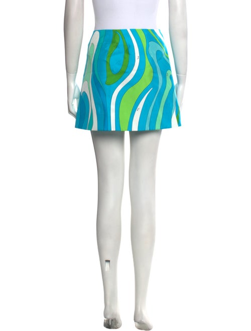 Emilio Pucci Silk Mini Skirt