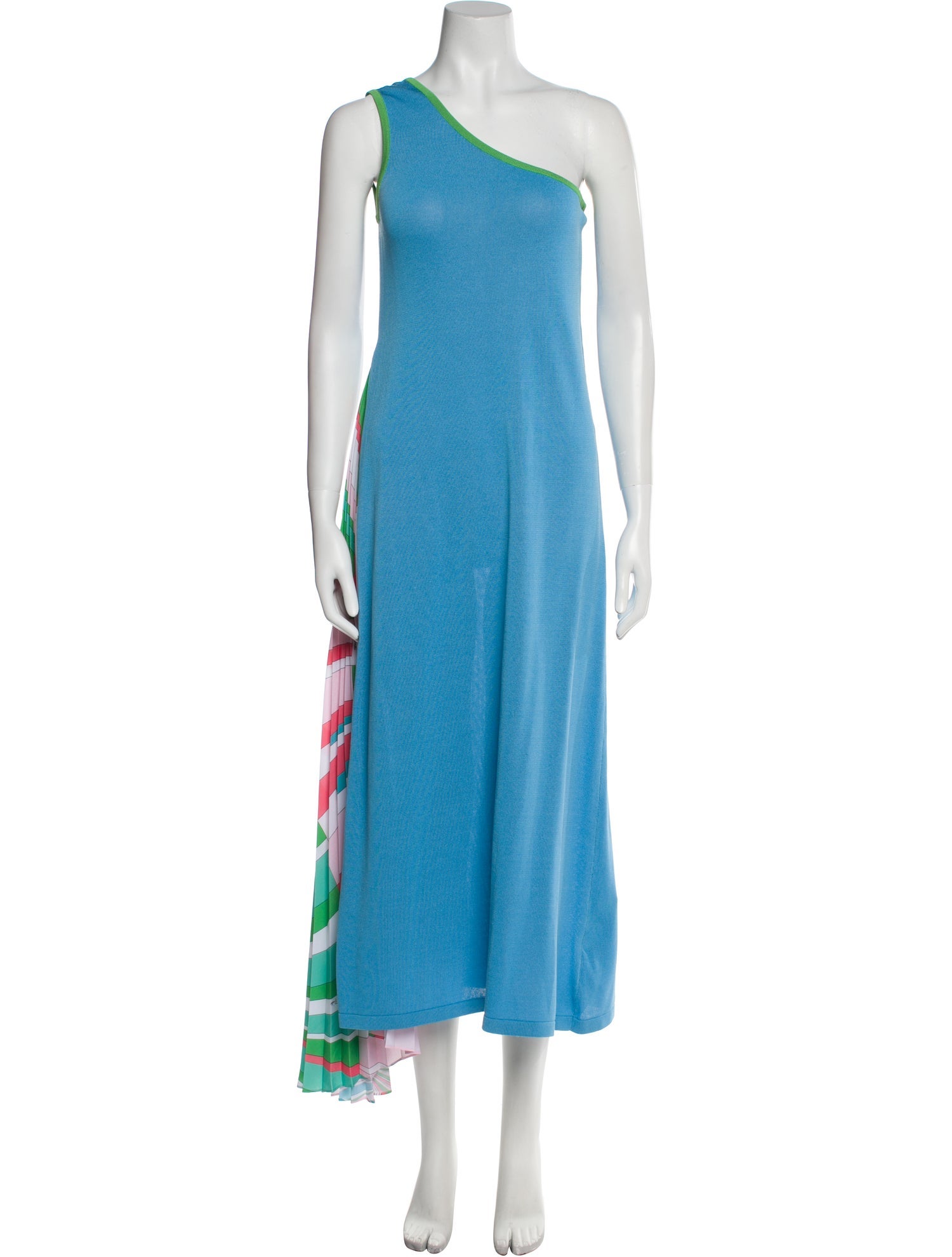 Emilio Pucci Graphic Print Long Dress