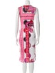 Emilio Pucci Printed Midi Length Dress