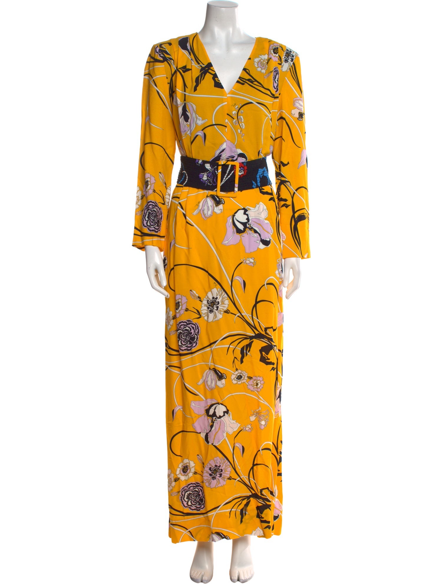 Emilio Pucci Silk Long Dress