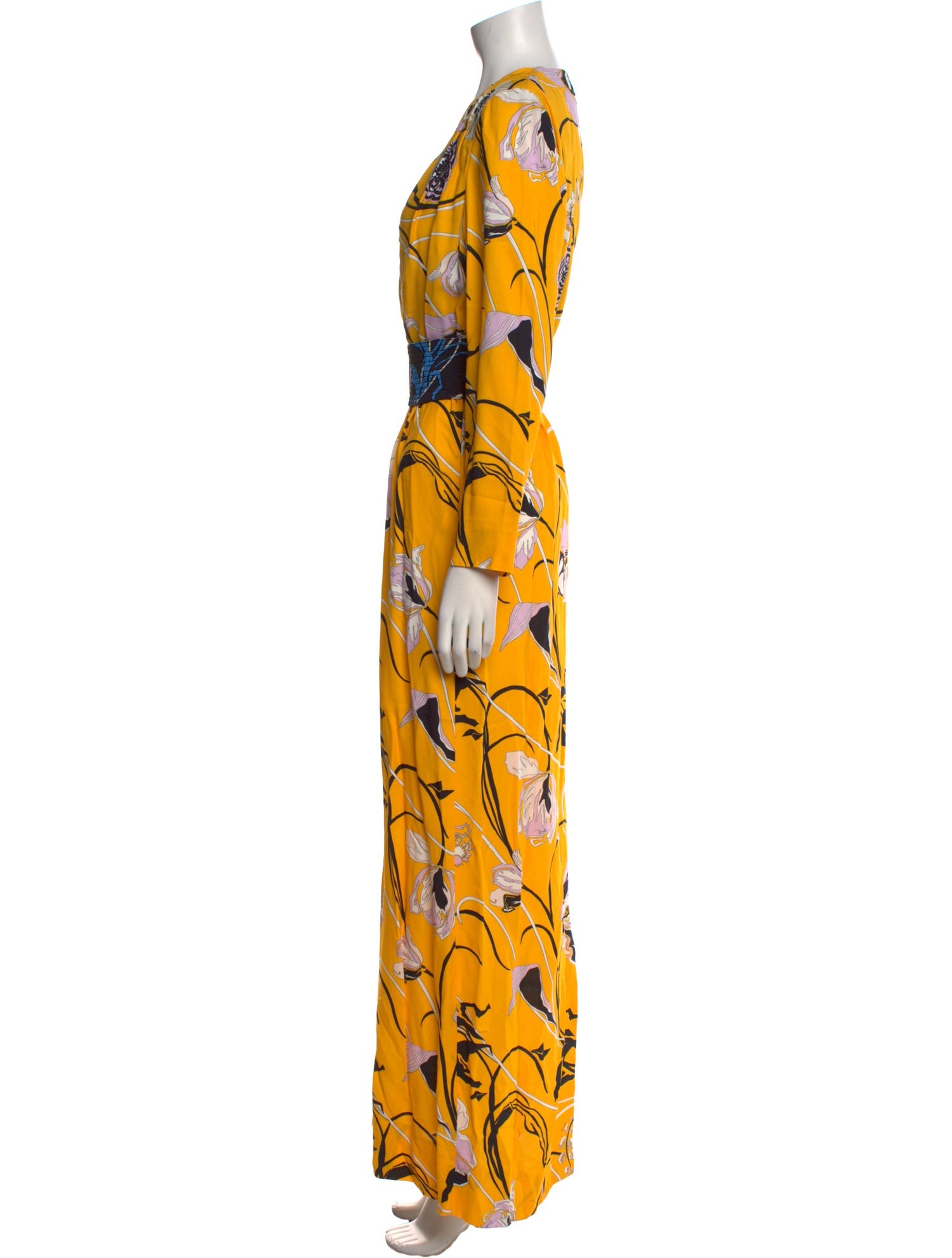 Emilio Pucci Silk Long Dress