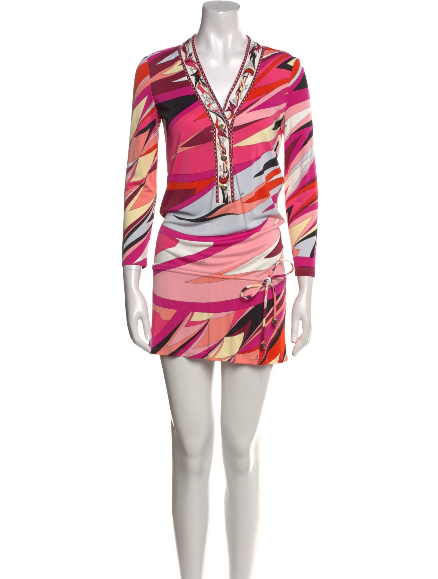 Emilio Pucci Printed Mini Dress w/ Tags
