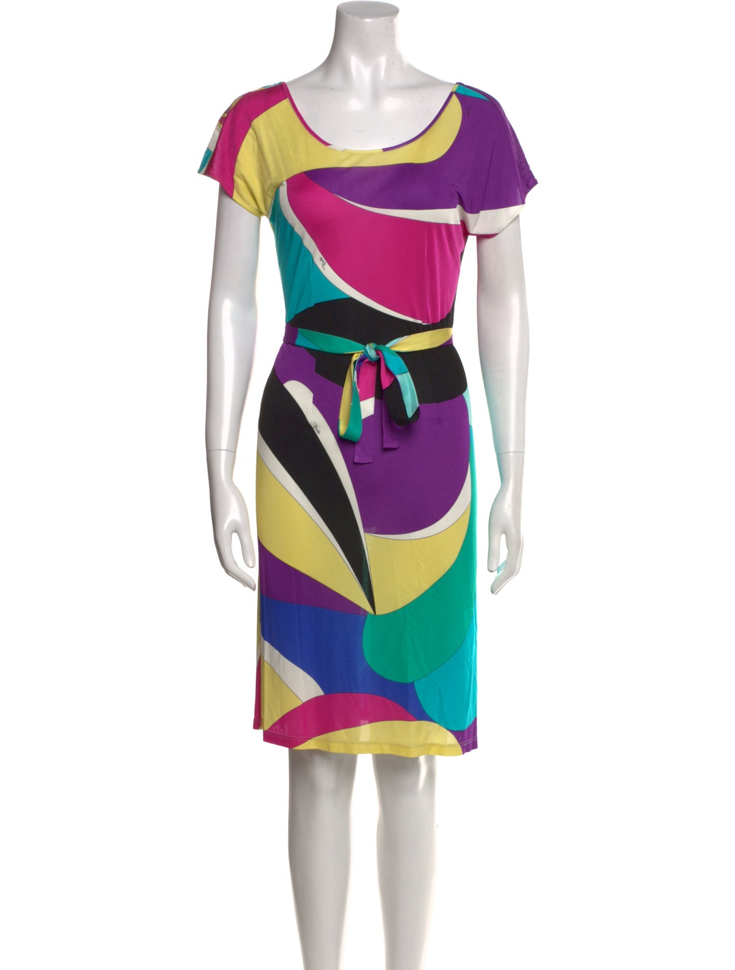 Emilio Pucci Printed Knee-Length Dress