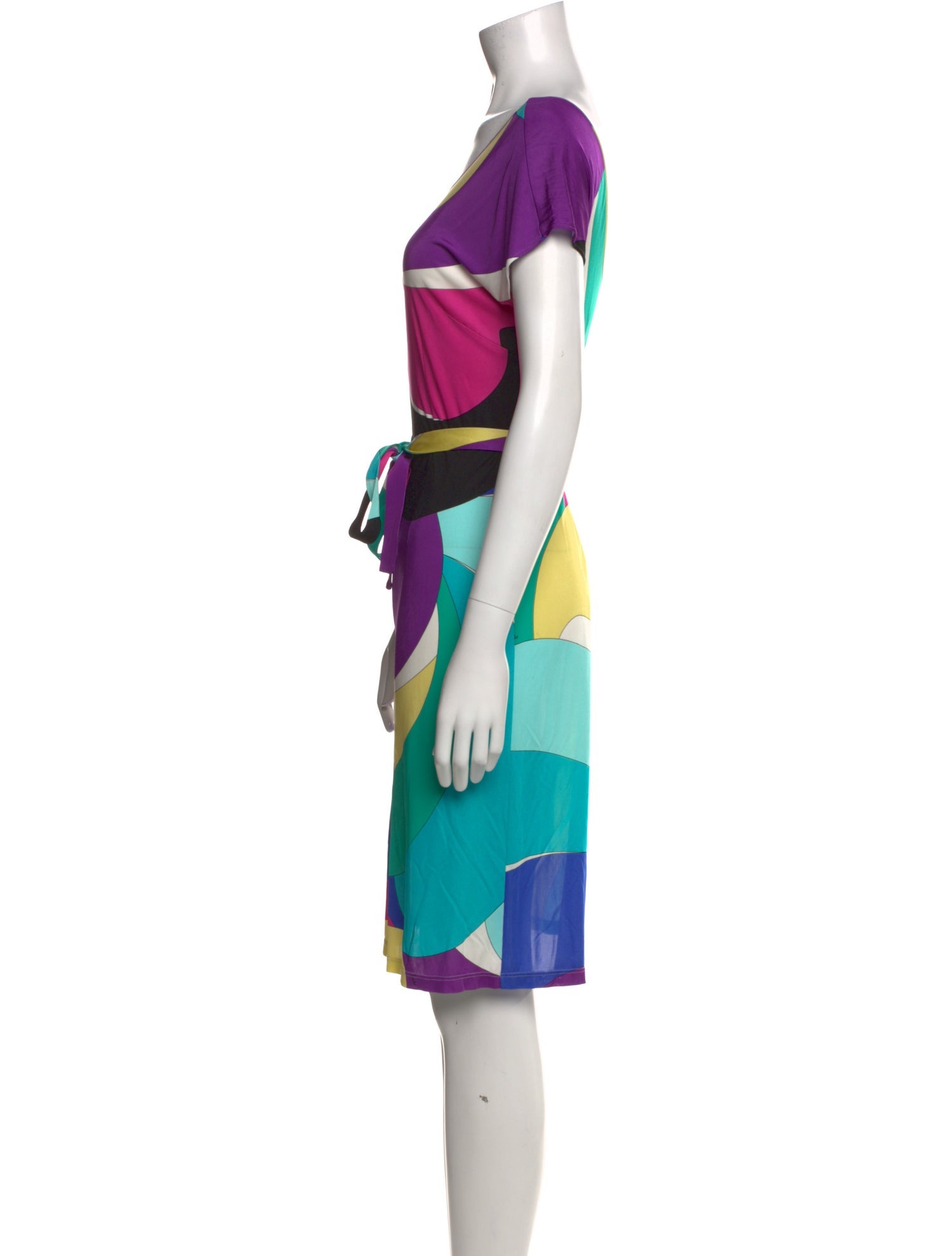 Emilio Pucci Printed Knee-Length Dress
