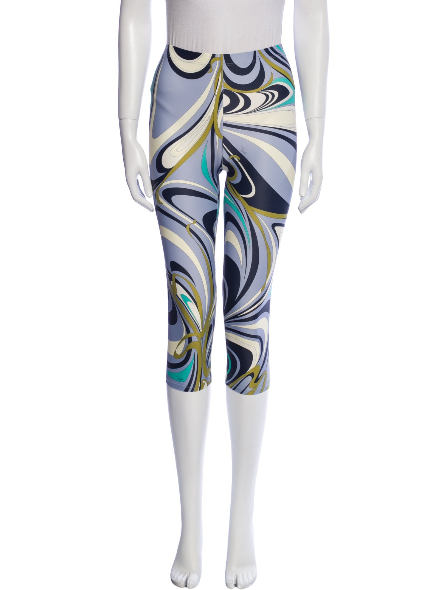 Emilio Pucci Printed Skinny Leg Pants