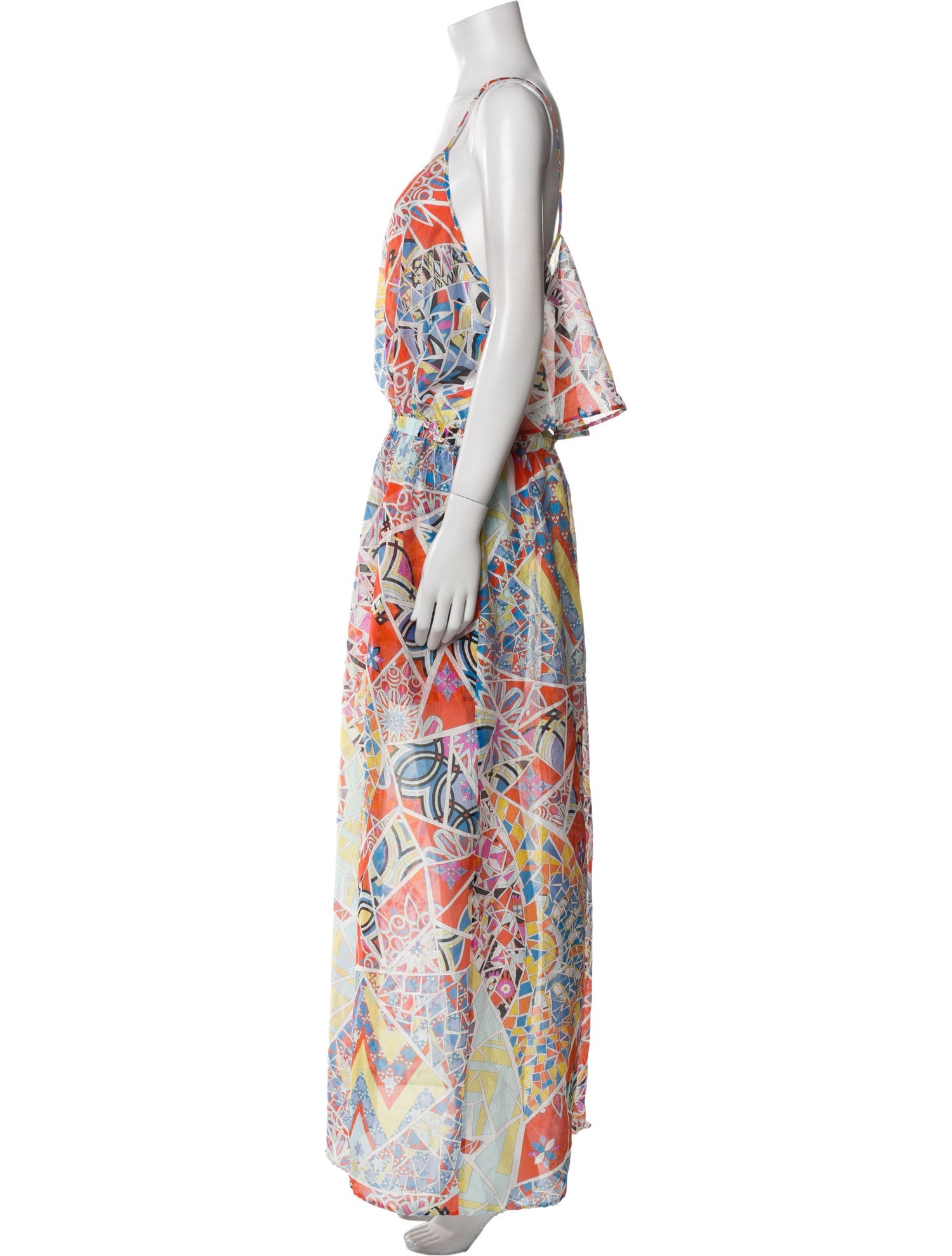 Emilio Pucci Silk Long Dress