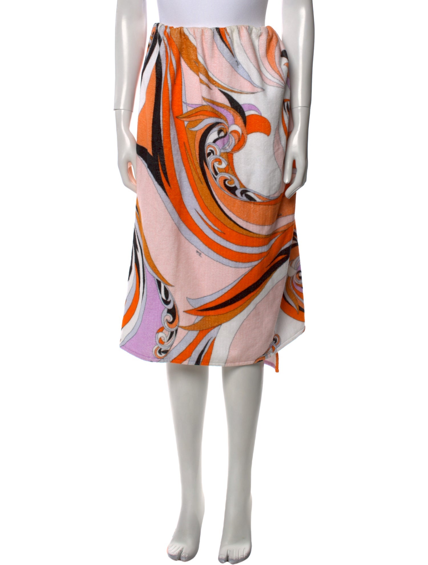 Emilio Pucci Printed Knee-Length Skirt