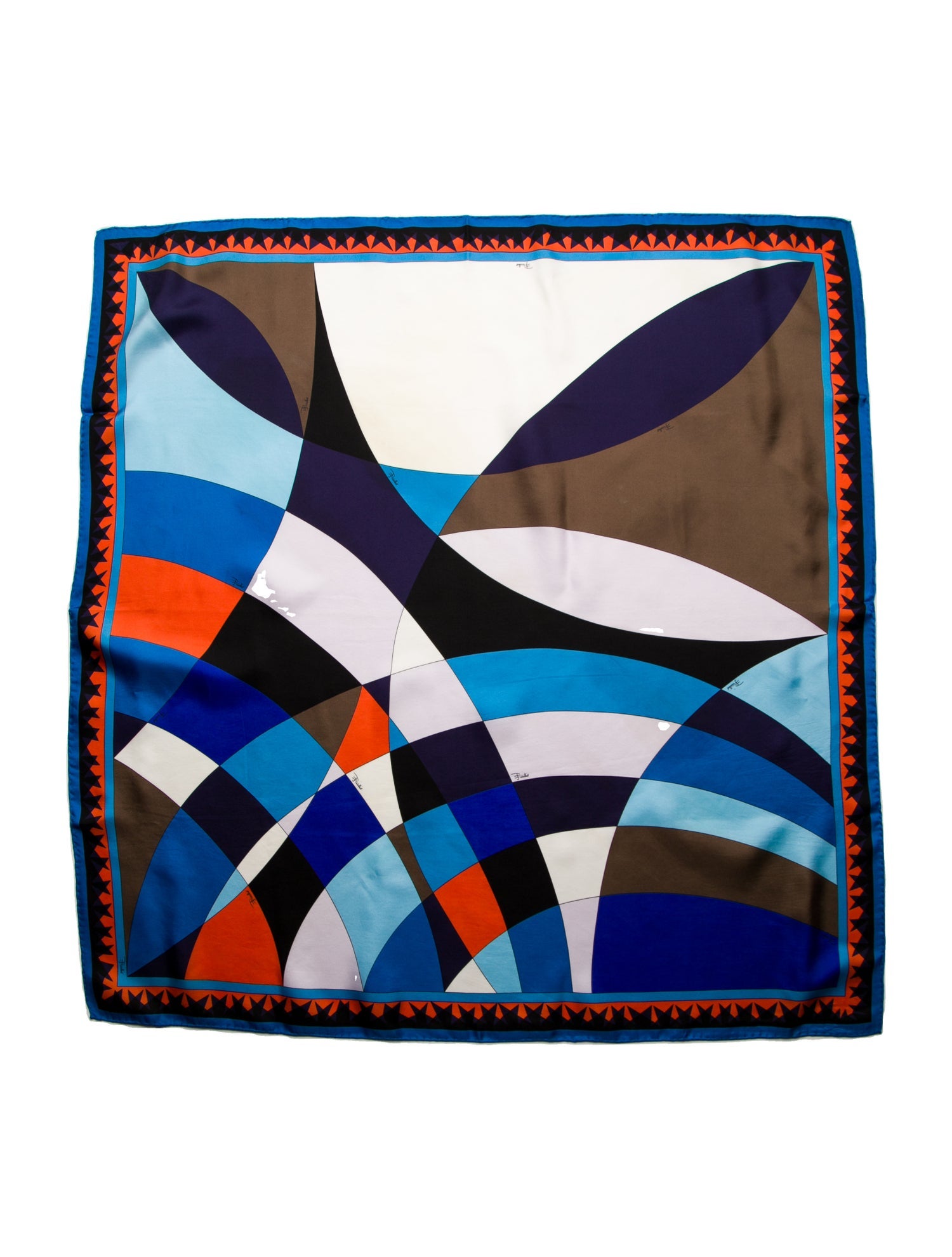 Emilio Pucci Silk Printed Scarf