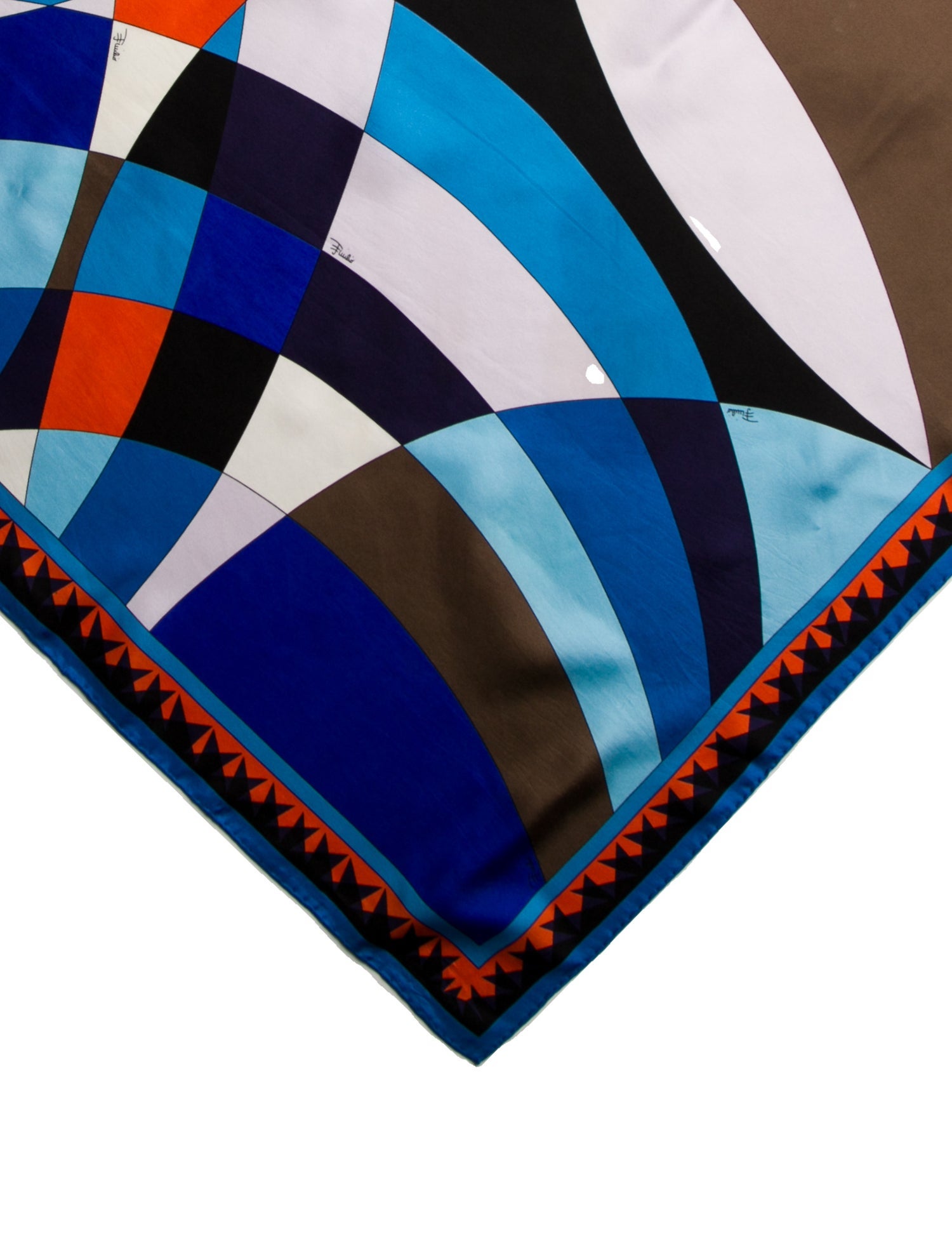 Emilio Pucci Silk Printed Scarf