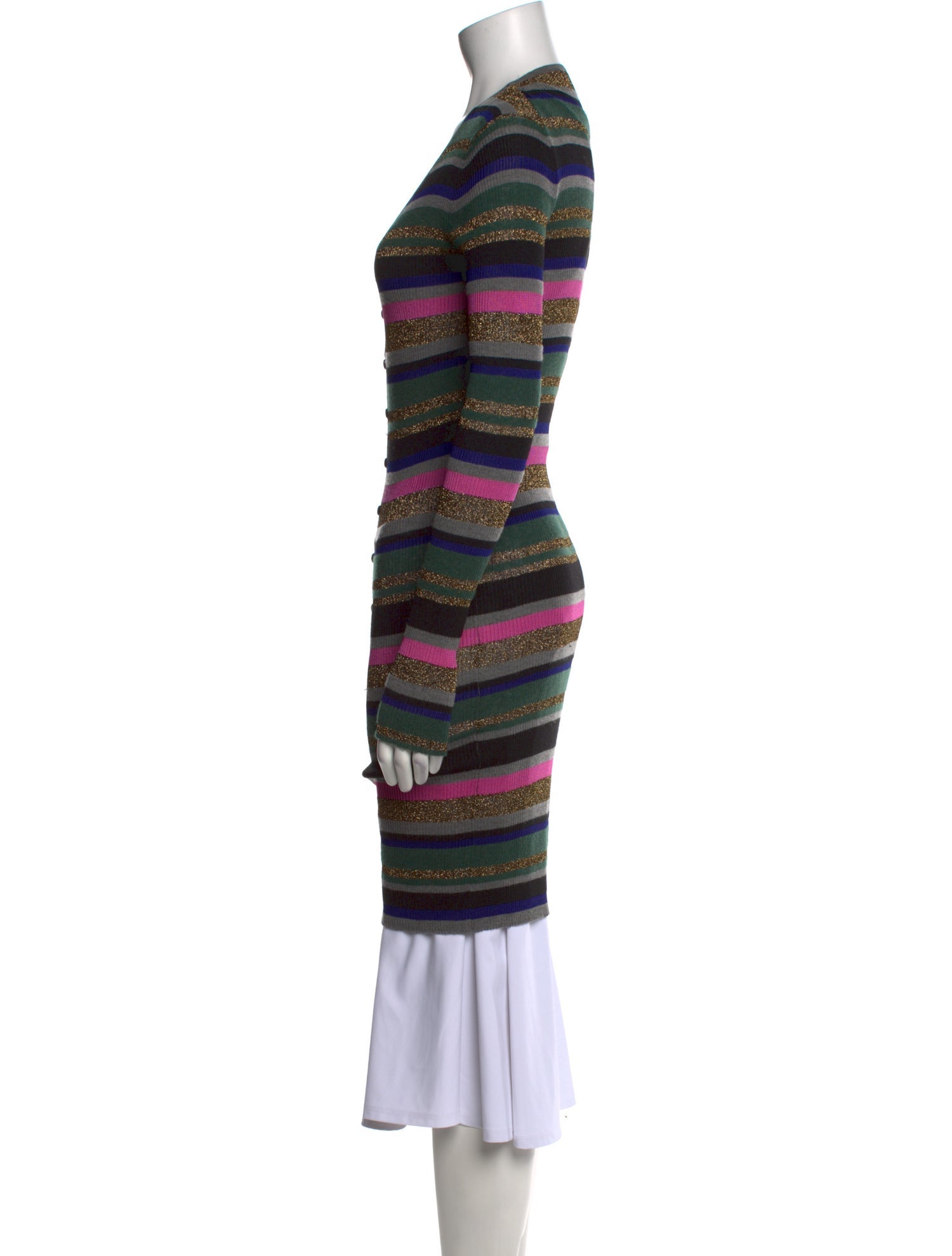 Emilio Pucci Virgin Wool Striped Sweater