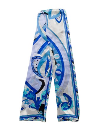 Emilio Pucci Silk Printed Scarf