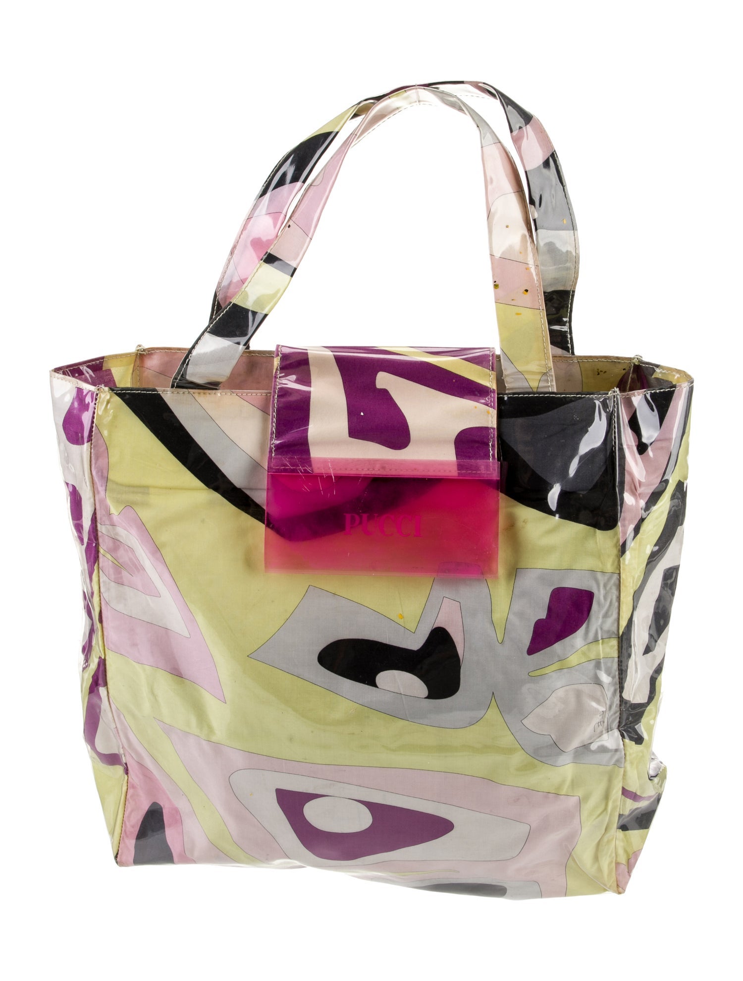 Emilio Pucci PVC Shoulder Bag