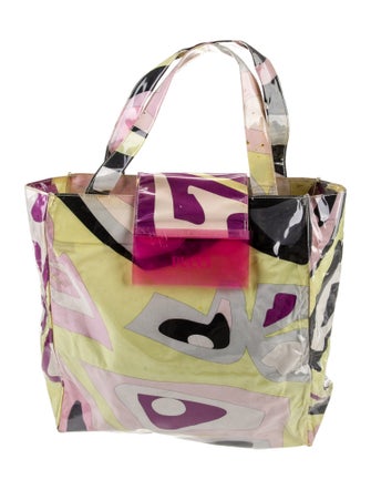 Emilio Pucci PVC Shoulder Bag