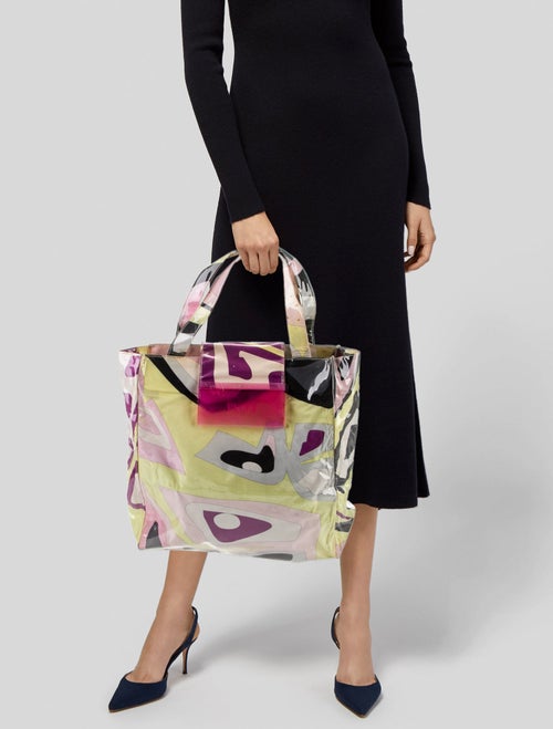 Emilio Pucci PVC Shoulder Bag