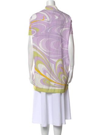 Emilio Pucci Printed Short Sleeve Tunic
