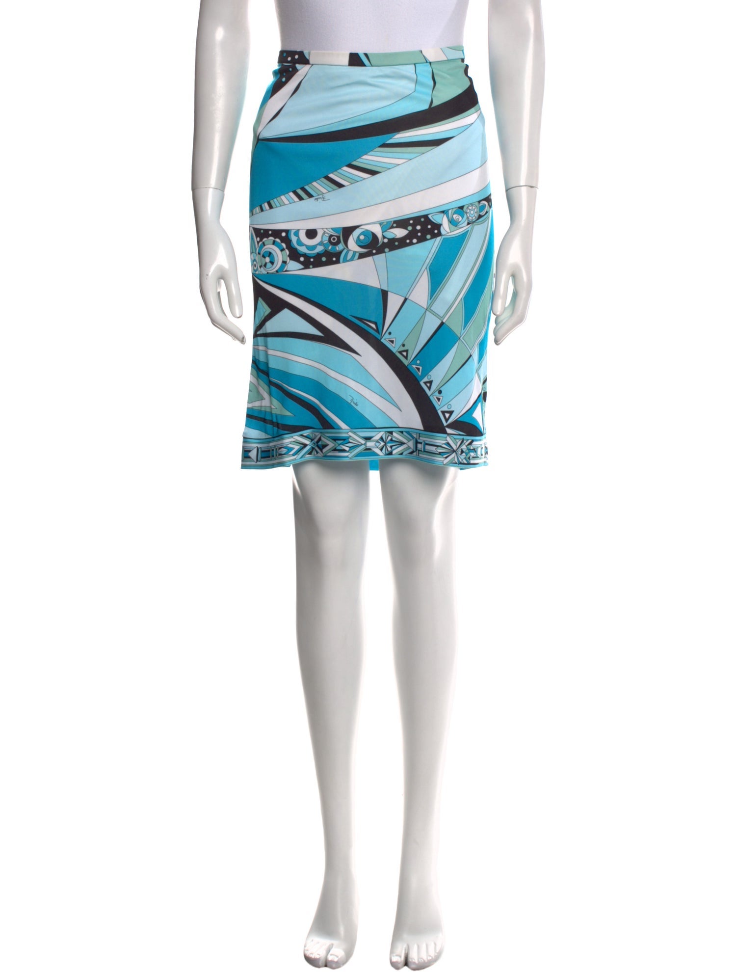 Emilio Pucci Printed Knee-Length Skirt