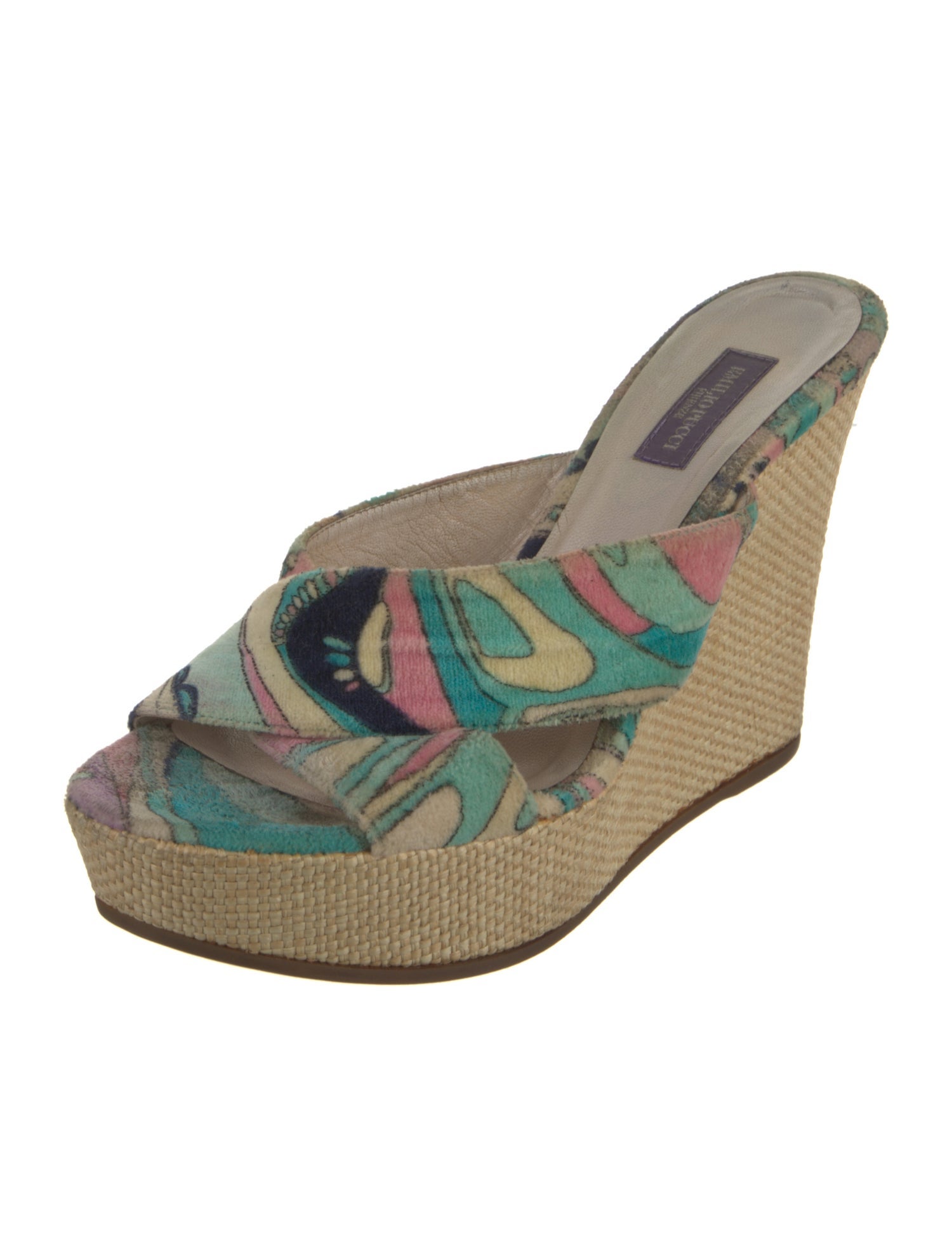 Emilio Pucci Printed Espadrilles