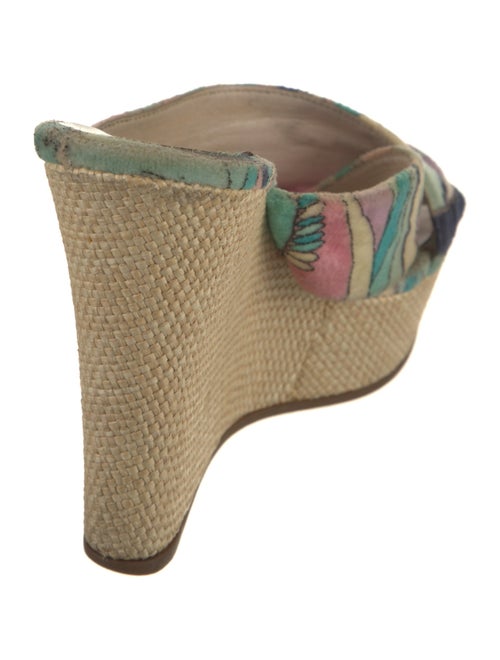 Emilio Pucci Printed Espadrilles