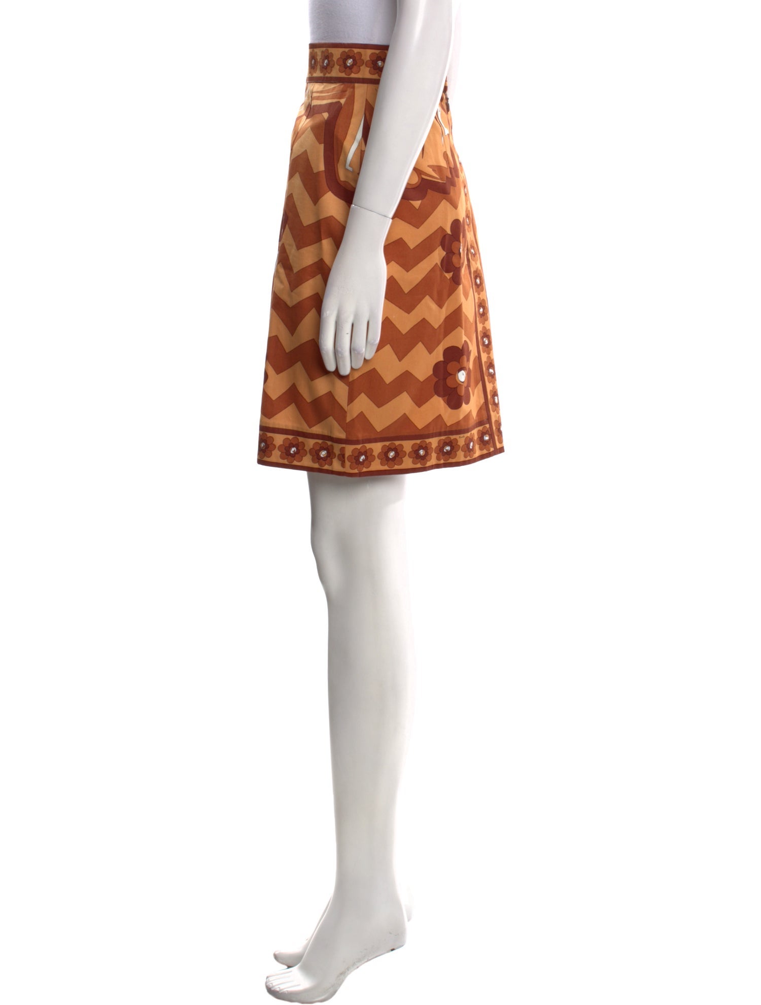Emilio Pucci Vintage Knee-Length Skirt