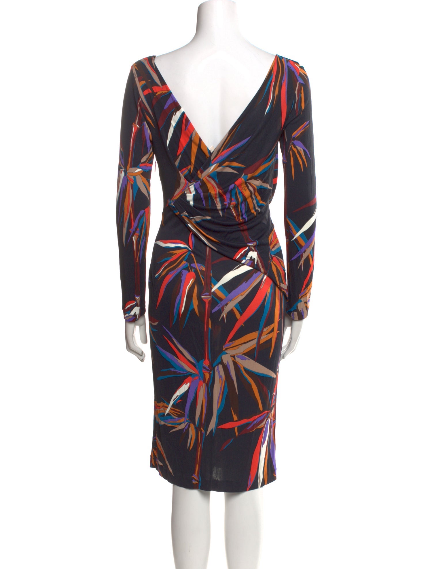 Emilio Pucci Printed Knee-Length Dress