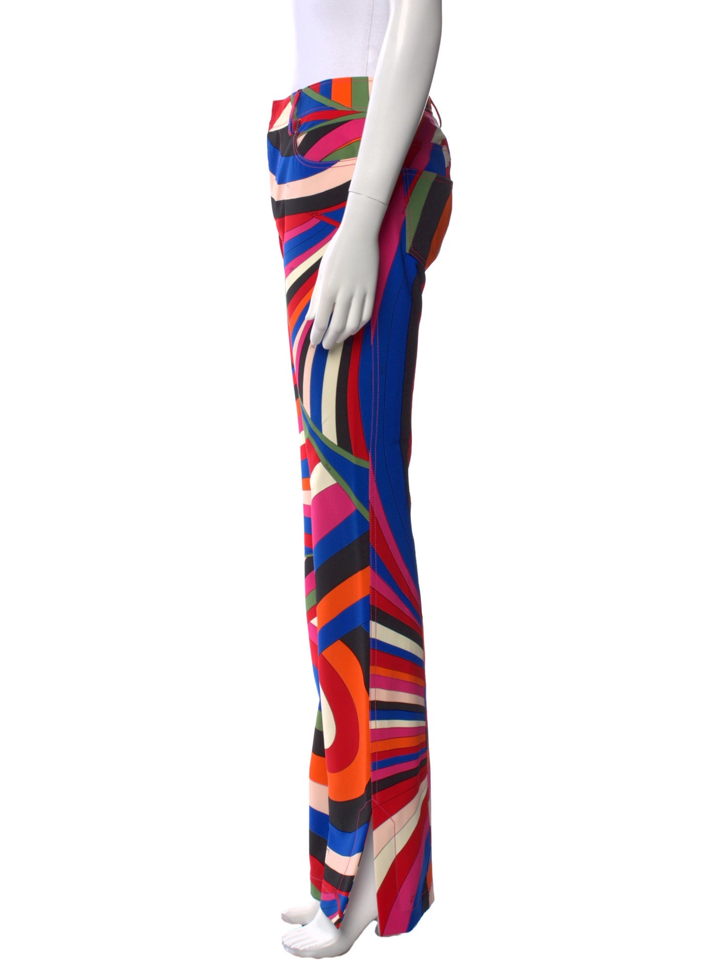 Emilio Pucci Printed Wide Leg Pants